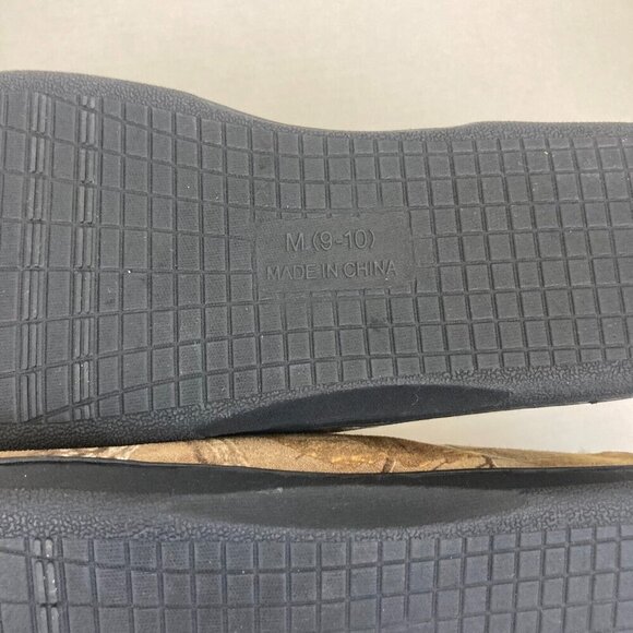 Michigan State University Camo Sherpa Slippers Womens Medium 9/10 Camouflage MSU - Picture 10 of 10